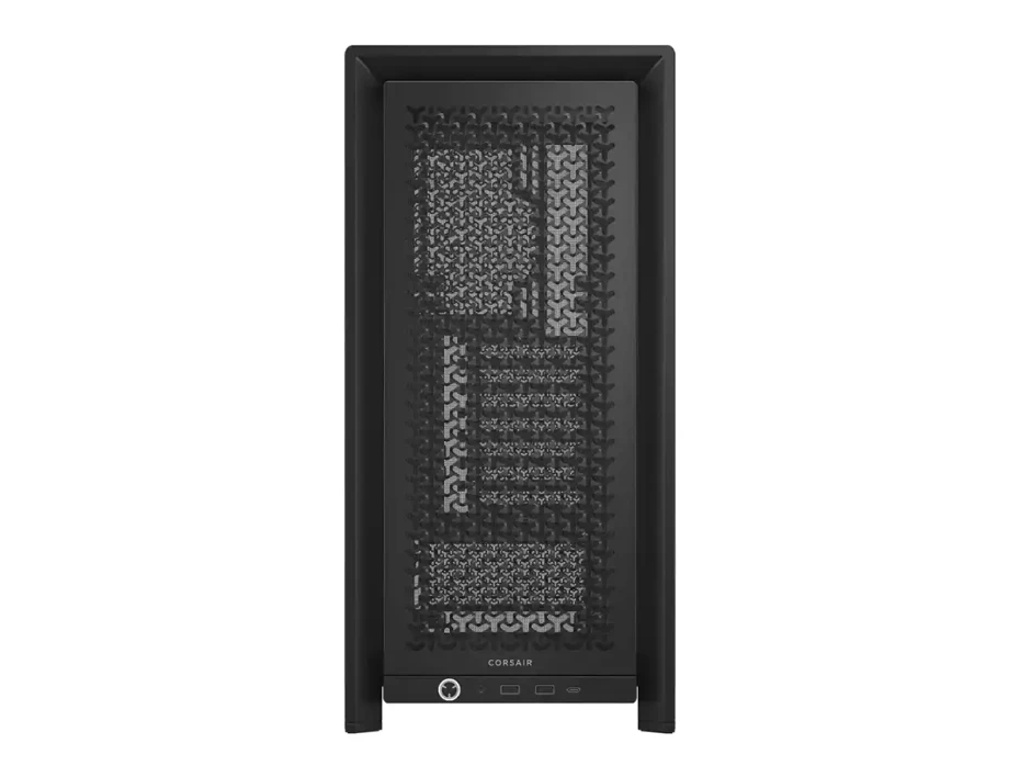 Case Corsair Frame 4000d S/fuente (cc-9011290-ww) Panel De Vidrio Templado, Black