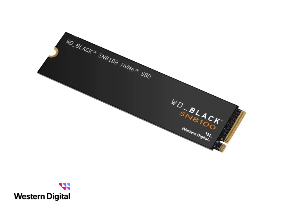 Unidad De Almacenamiento Ssd M.2 Pcie Western Digital 2tb Nvme Black Sn8100, 2280 (wds200t1x0m) Hasta 14900mb/s De Lectura
