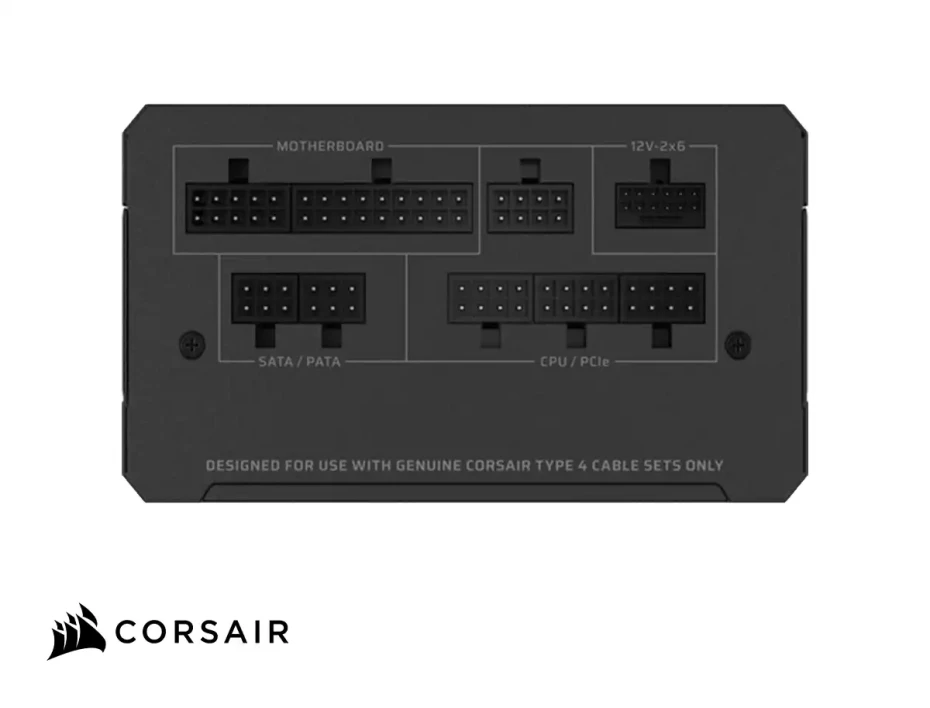 Fuente De Poder Corsair 1000w Rm1000e (cp-9020297-na) Atx, 80 Plus Gold, Modular, Negro, Pcie 5
