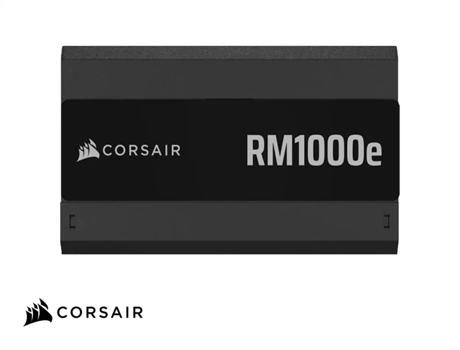 Fuente De Poder Corsair 1000w Rm1000e (cp-9020297-na) Atx, 80 Plus Gold, Modular, Negro, Pcie 5
