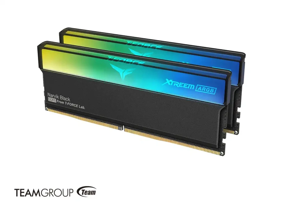 Memoria Ram Teamgroup Ddr5 32gb (16gbx2) Xtreem Argb (ff9d532g7600hc36fdc01) 7600 Mt/s, Negro, Cl36
