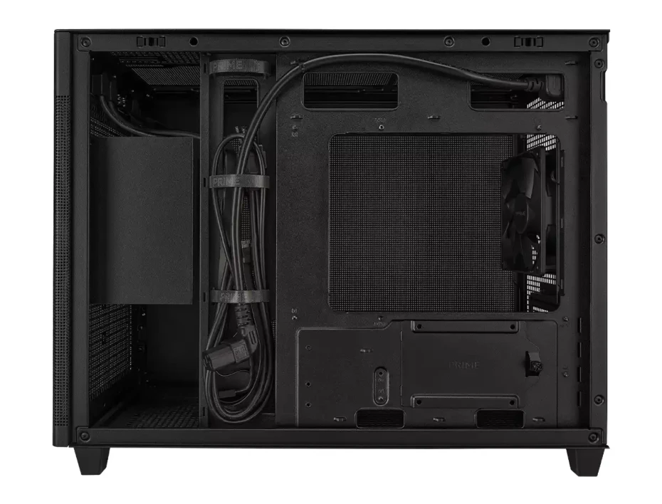 Case Asus Ap201 Mini Con Malla S/fuente (90dc00g0-b38010) Micro Atx, 1 Ventilador, Negro