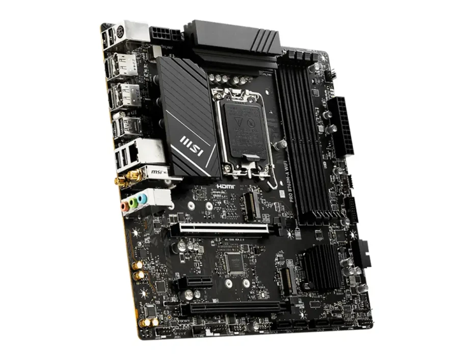 Placa Madre Msi B760m-a Pro Wifi (msi B760m-a Pro Wifi Ddr5) Socket Lga 1700, Ram Ddr5, 14va, 13va, 12va Gen
