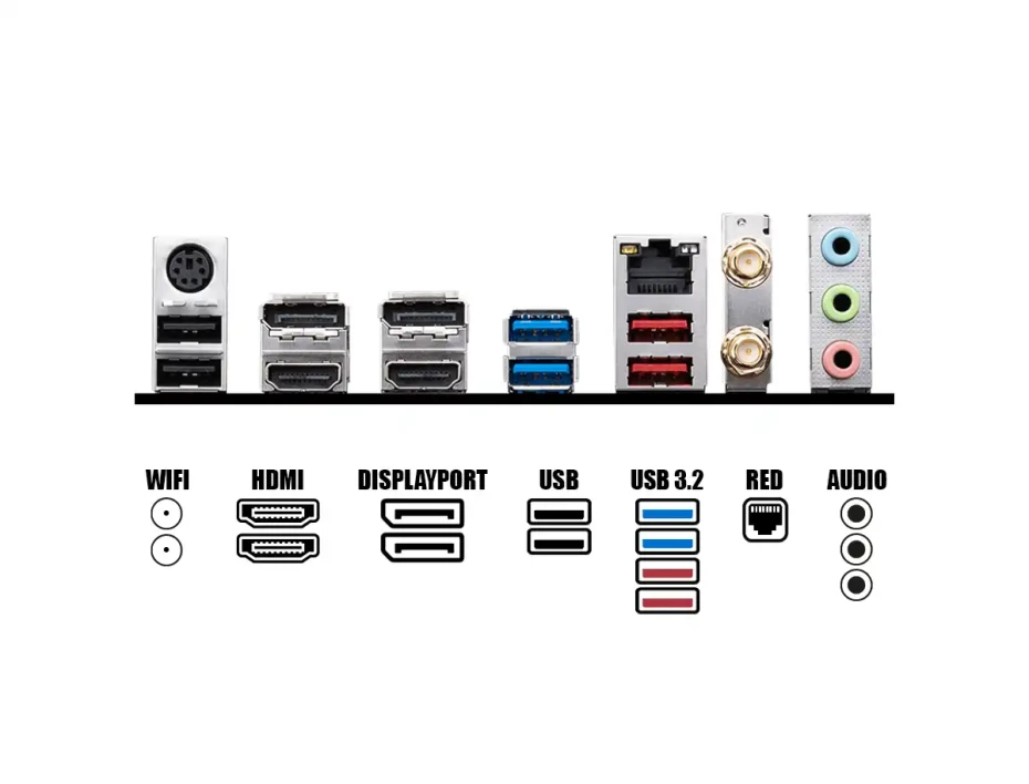 Placa Madre Msi B760m-a Pro Wifi (msi B760m-a Pro Wifi Ddr5) Socket Lga 1700, Ram Ddr5, 14va, 13va, 12va Gen