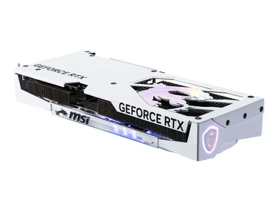 Tarjeta De Video Msi Geforce Rtx 5060 Ti 16gb Gaming Trio-oc  Gddr7 (5060 Ti 16g Gaming Trio Oc-white) Blanco ,nvidia, 128 Bits 3 Ventiladores