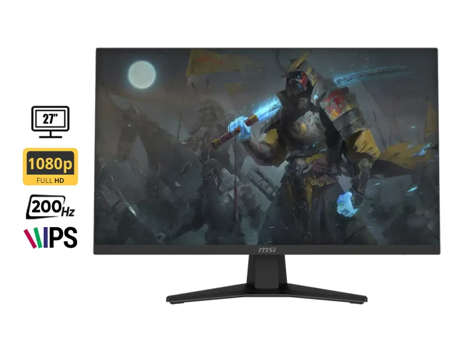 Monitor Msi 27 Pulgadas 274f (mag 274f) Rapid Ips Gaming 200hz, 0.5ms, Hdmi , Dp