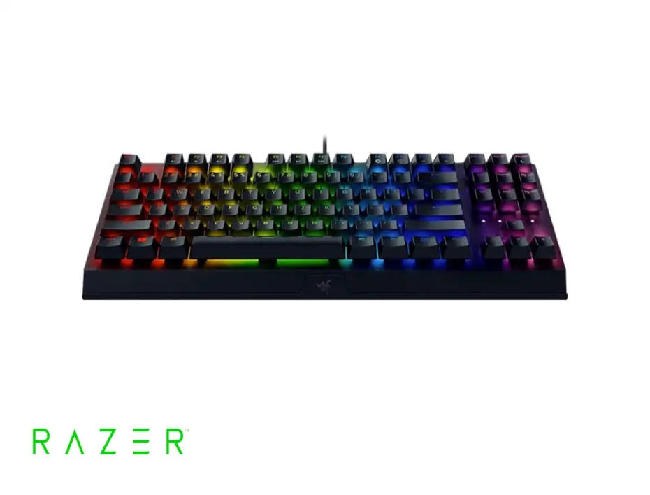 Teclado Gamer Razer Blackwidow V3 Tkl (rz03-03492300-r311) Mecanico, Switch Yellow, Led Rgb, Negro