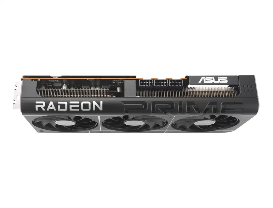 Tarjeta De Video Asus Rx 9070 Xt 16gb Prime Oc (prime-rx9070xt-o16g) Radeon 256bits, 3 Ventiladores