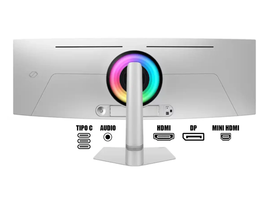 Monitor Samsung 49 Pulgadas Gaming Odyssey G9 Ls49dg930 (ls49dg930slxpe) Gaming 240hz, Oled, 2k/dqhd, Curvo, 0.03ms