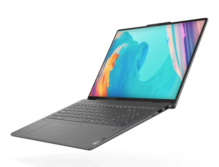 Laptop Lenovo Core Ultra 7 155u Yoga 7 16iml9 2-in-1 (83dl0002us) Pantalla 16" Wuxga Oled, Ram 16gb, Ssd 1tb, Intel Graphics, Win11, Grey