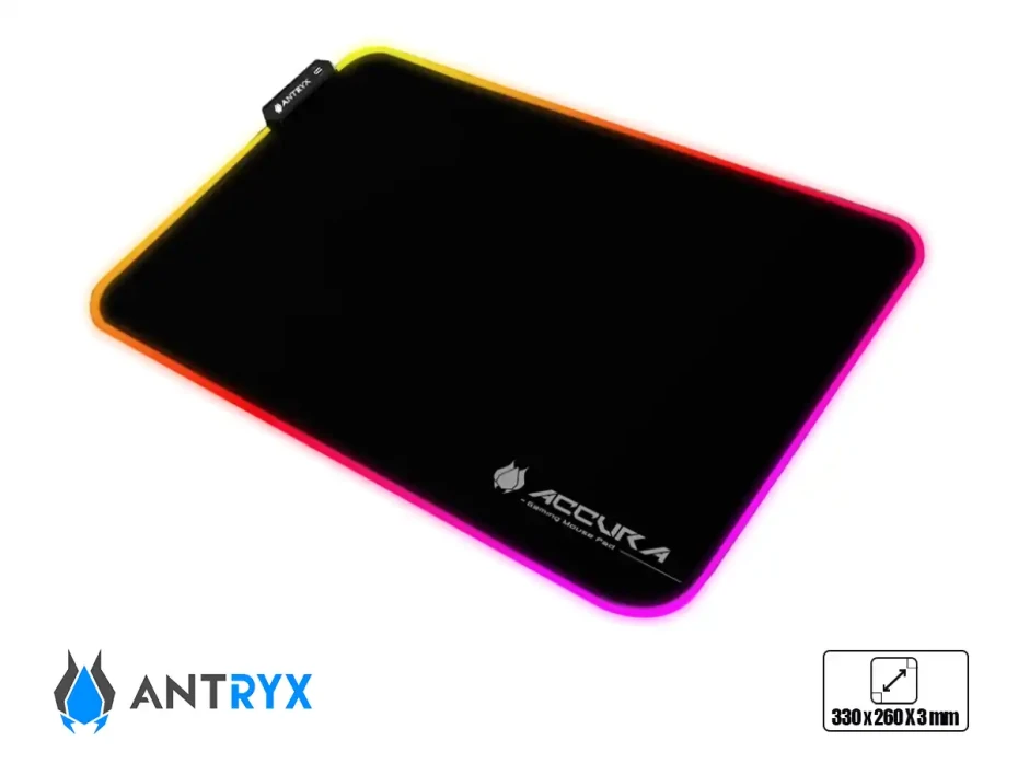 Pad Mouse Antryx Accura 33 Rgb (amp-1200rgb) 330 X 260 X 3 Mm