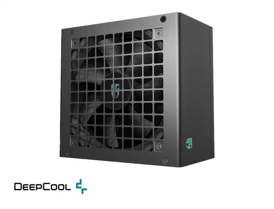 Fuente De Poder Deepcool 600w, Pf600x 80 Plus Bronze (pf600x-hd) Atx, 80 Plus Bronze, No Modular, Negro