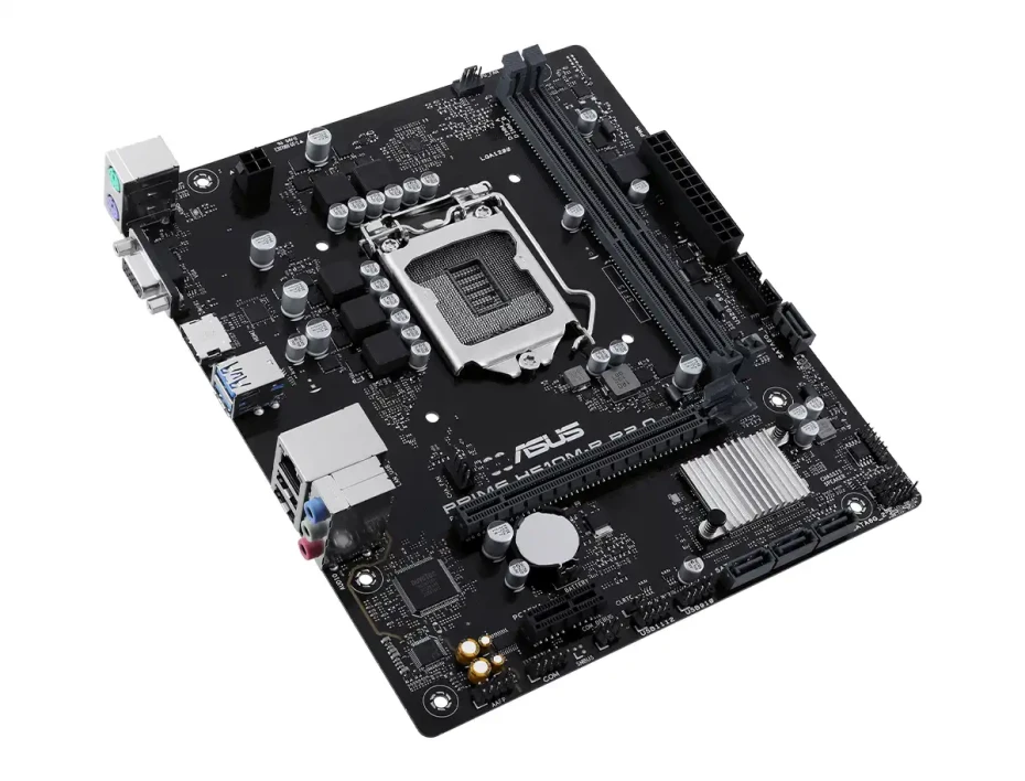 Placa Madre Asus H510m-r R2.0 (90h510m-r R2.0 ) No Tiene M.2, Socket Lga 1200, Ram Ddr4 Buss 3200oc Mhz, No Tiene Slot M.2, 10ma Gen