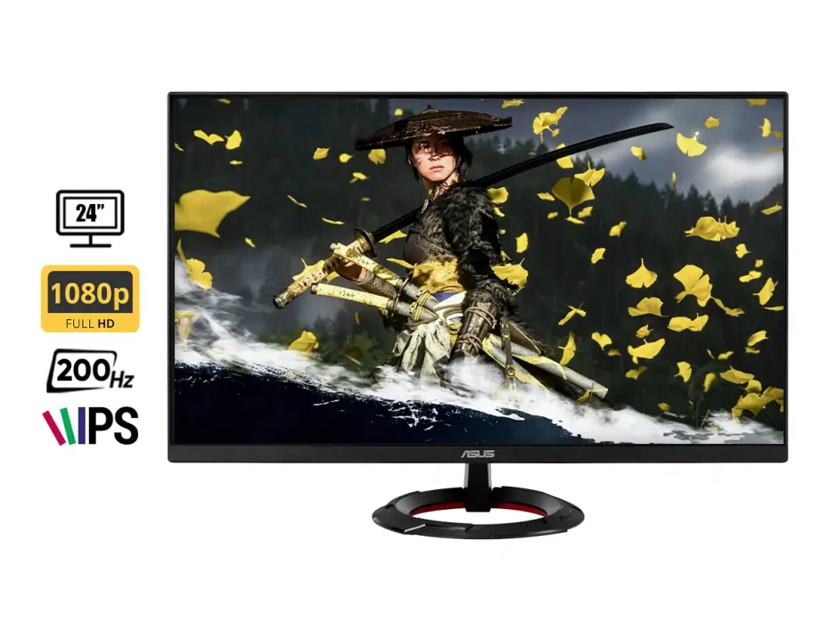 Monitor Asus 24 Pulgadas Gamer Tuf Vg249q5r (90vg249q5r) Gaming 200hz, 0.03ms, Fhd, Ips, 2 Hdmi, 1dp, Altavoces