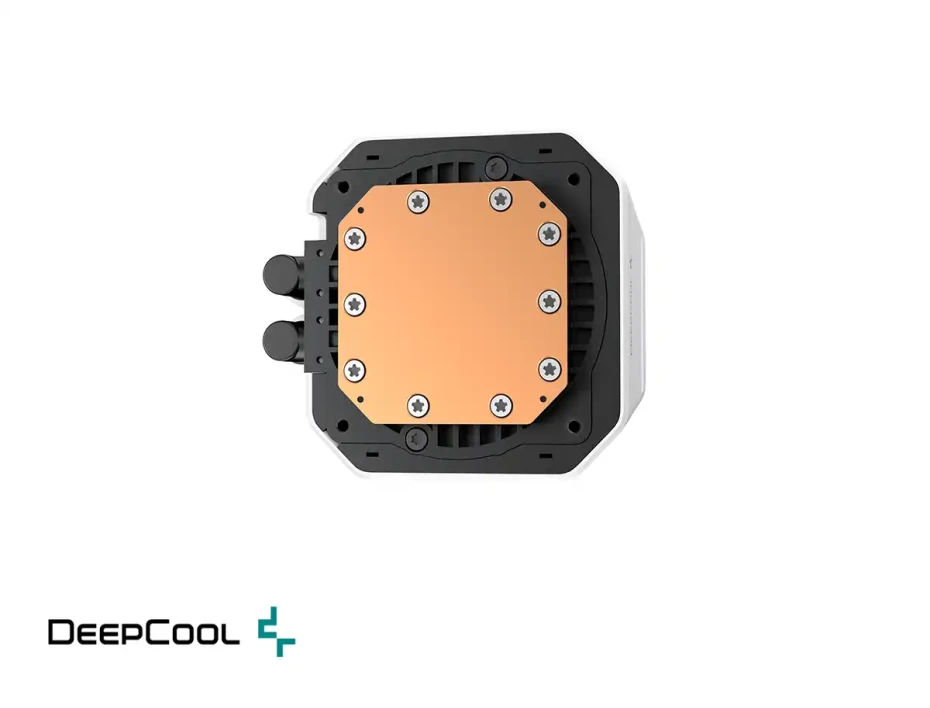 Sistema De Enfriamiento Liquido Deepcool Lm360 Digital Argb (r-lm360-whdmmc-1) White 3 Ventiladores | Led Argb