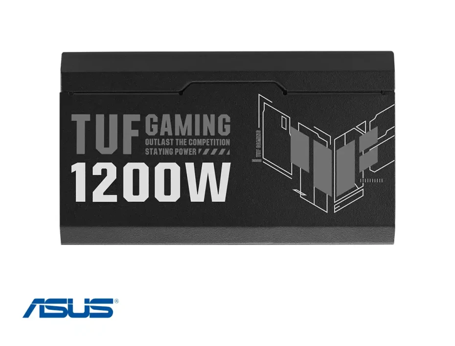 Fuente De Poder Asus 1200w Tuf Gaming (tuf-gaming-1200g) Atx, 80 Plus Gold, Modular, Negro