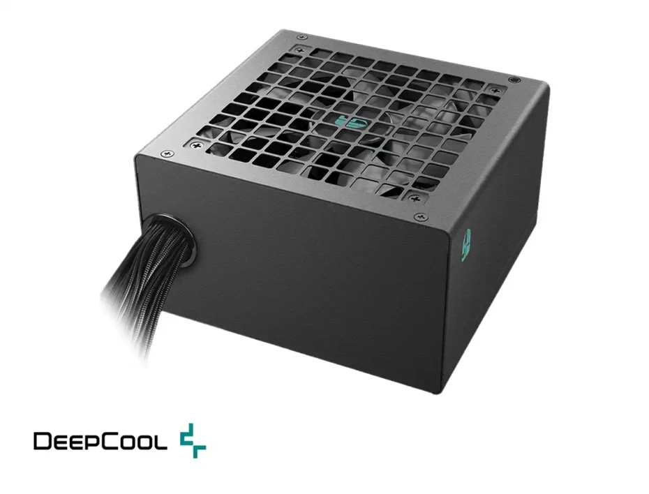 Fuente De Poder Deepcool 700w, Pf700x 80 Plus Bronze (pf700x-hd) Atx, 80 Plus Bronze, No Modular, Negro