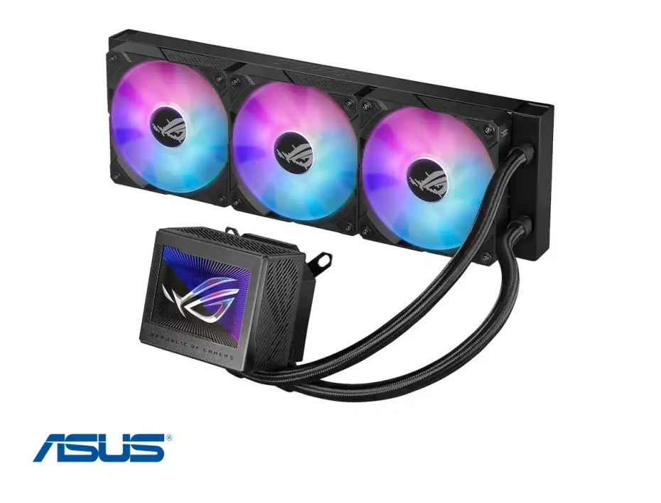 Sistema De Enfriamiento Liquido Asus Rog Ryujin Iii 360 Extreme (rog Ryujin Iii 360 Argb Extreme) Led- Argb, De Color Negro