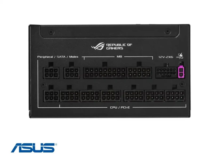 Fuente De Poder Asus 1000w Rog Strix (rog-strix-1000p3-gaming) Atx, 80 Plus Platinum, Modular, Negro