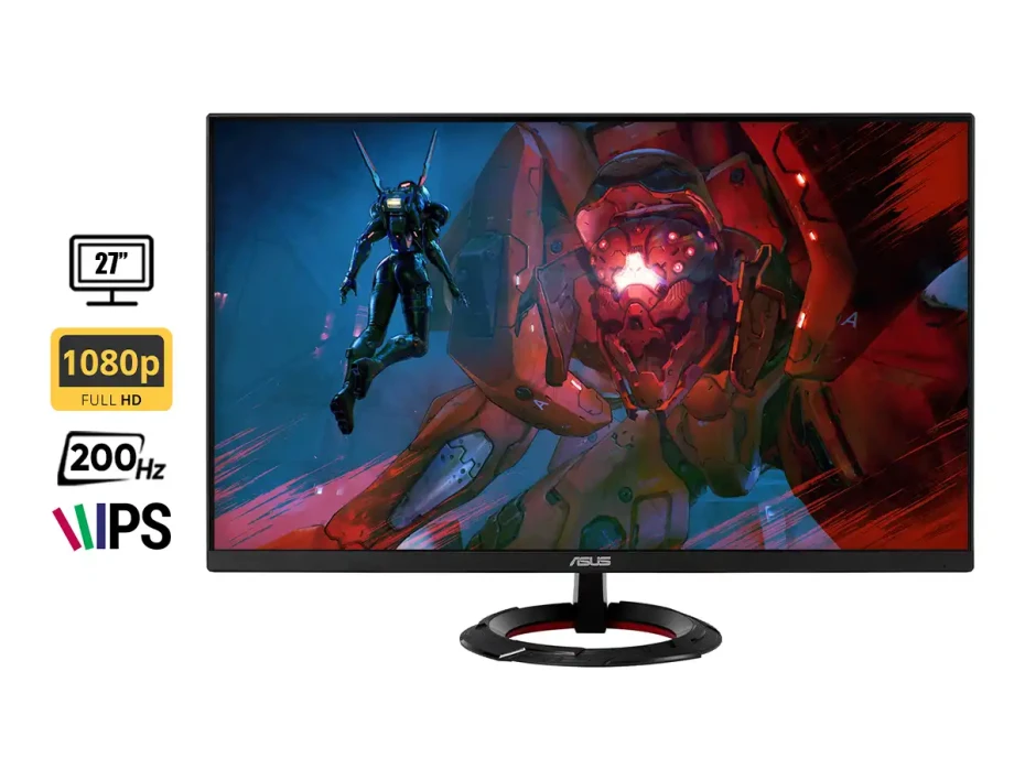 Monitor Asus 27 Pulgadas Gamer Tuf Vg279q5r (90vg279q5r) Gaming 200hz, 0.03ms, Fhd, Ips, 1dp, 2 Hdmi ,2w