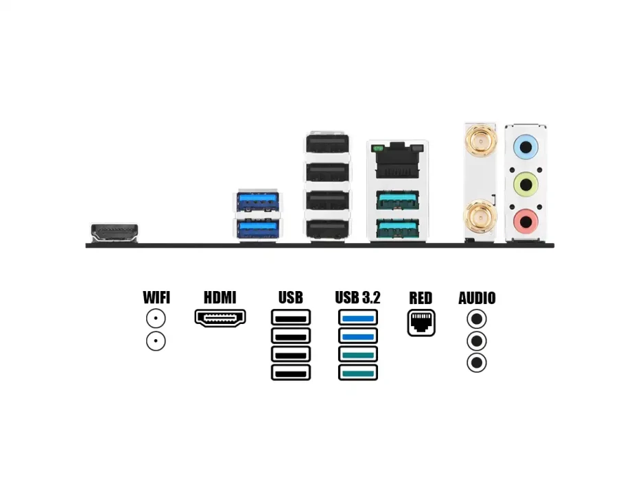 Placa Madre Asus B650m-ayw Wifi (90mb1ki0-m0eay0) Socket Am5, Ddr5 Buss 7600oc Mhz,