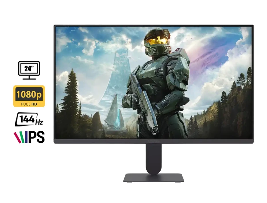 Monitor Lg 24 Pulgadas (24g411a) 120hz-144hz Oc, 1ms, 1 Hdmi, 1 Dp