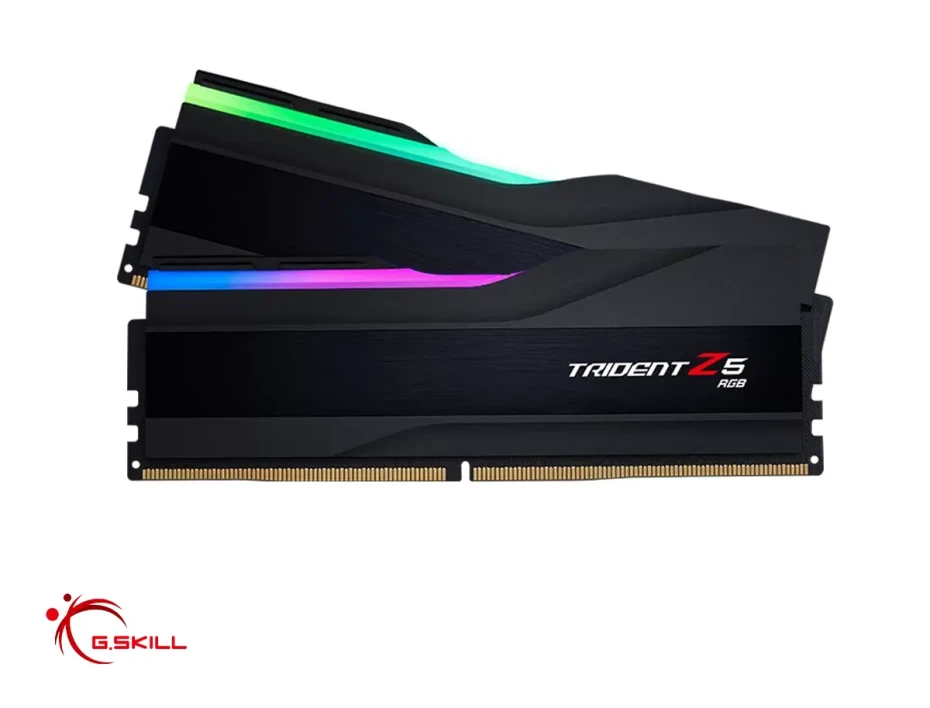 Memoria Ram G.skill Ddr5 96gb (48gbx2) Trident Z5 Rgb (f5-6800j3446f48gx2-tz5rk) 6800 Mt/s, Negro, Rgb