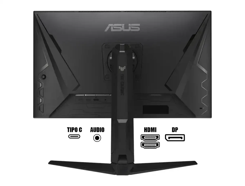 Monitor Asus 27 Pulgadas Tuf Vg27aql5a (90vg27aql5a) Gaming 210hz, 2k/qhd, 0.3ms, G-sync, 2 Hdmi, 1dp, 1 Usb C