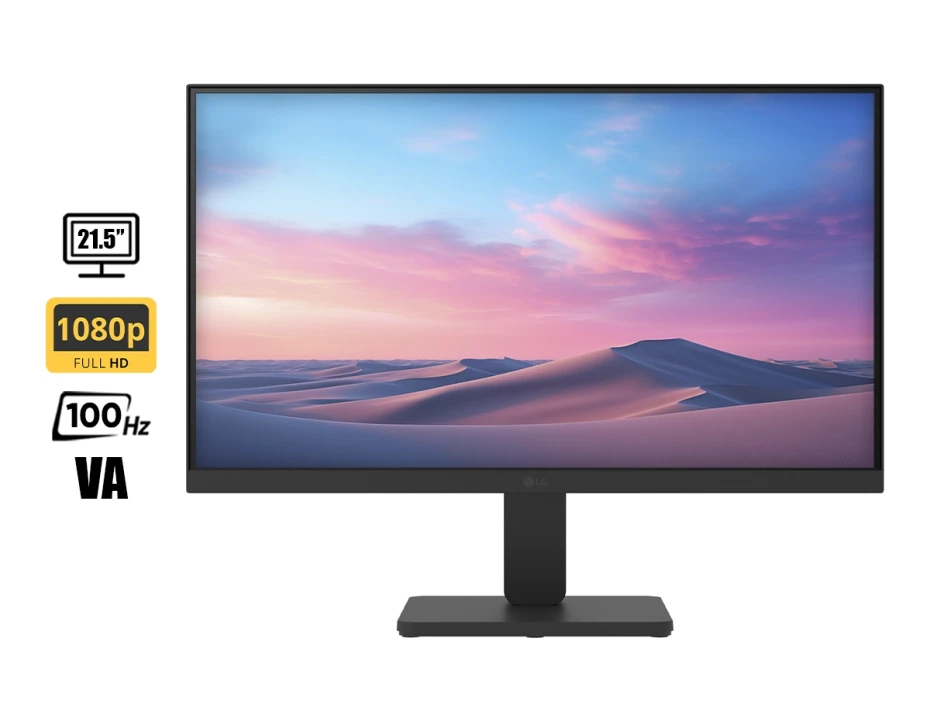 Monitor Lg 22 Pulgadas 22u401a (22u401a-b) Frecuencia 100hz, Fhd, Va, 1 Hdmi, 1 Vga