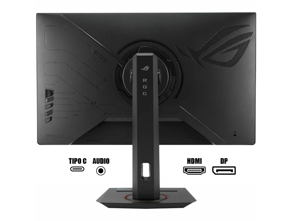 Monitor Asus 27 Pulgadas Rog Strix Xg279cns (90xg279cns) Gaming Ips, 380hz, Fhd, 0.3ms, G-sync, 1 Hdmi, 1 Dp, 1 Usb C