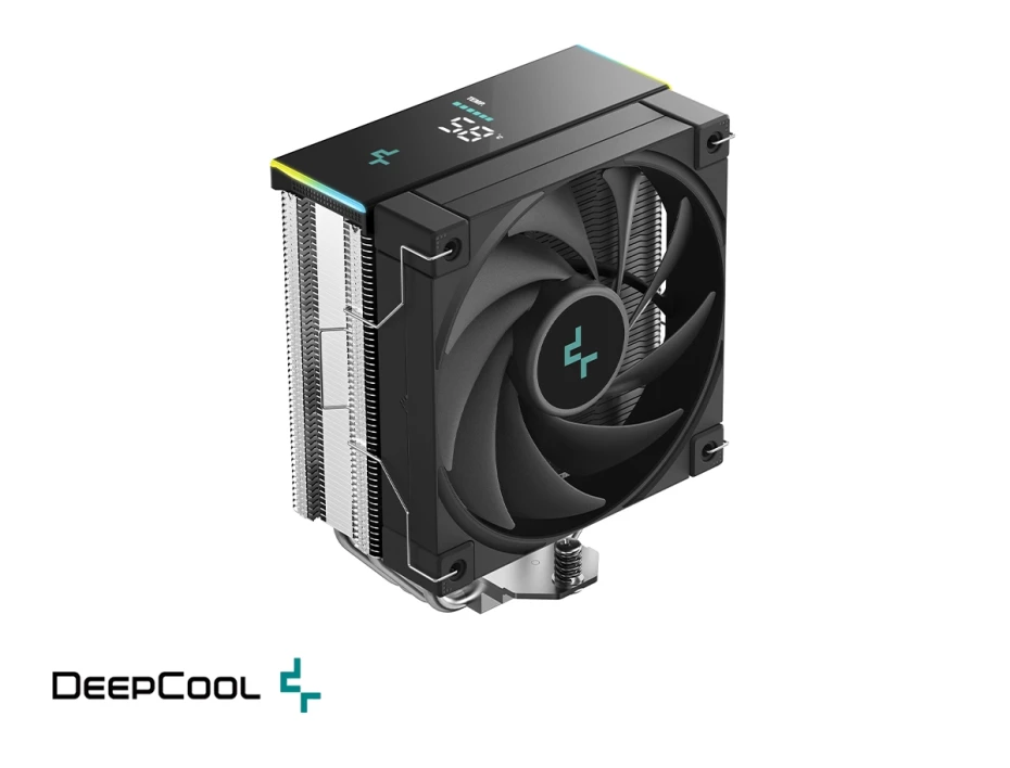 Cooler Para Procesador Deepcool Ak400 Diigital Se (r-ak400-bkadmn-gjd) 1 Ventilador, 120mm, Led Argb, Negro