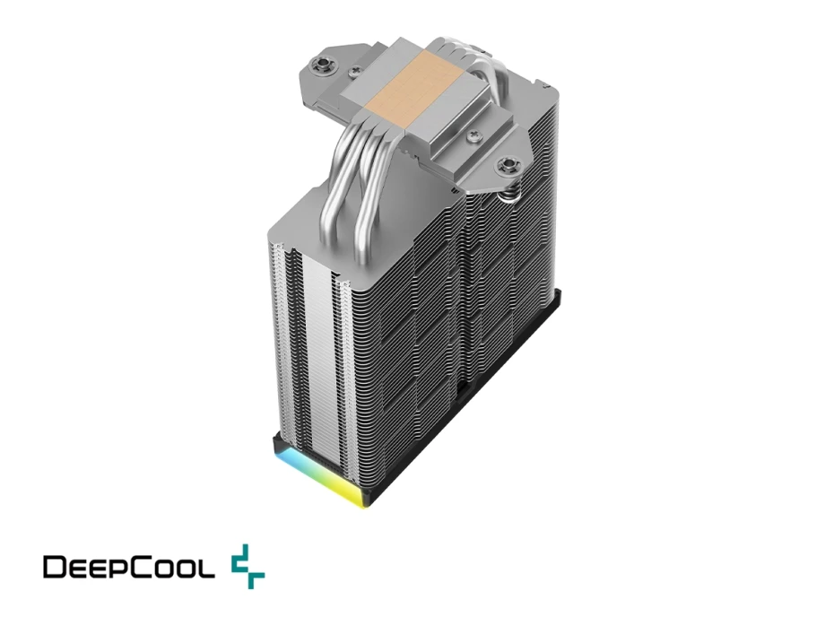 Cooler Para Procesador Deepcool Ak400 Diigital Se (r-ak400-bkadmn-gjd) 1 Ventilador, 120mm, Led Argb, Negro