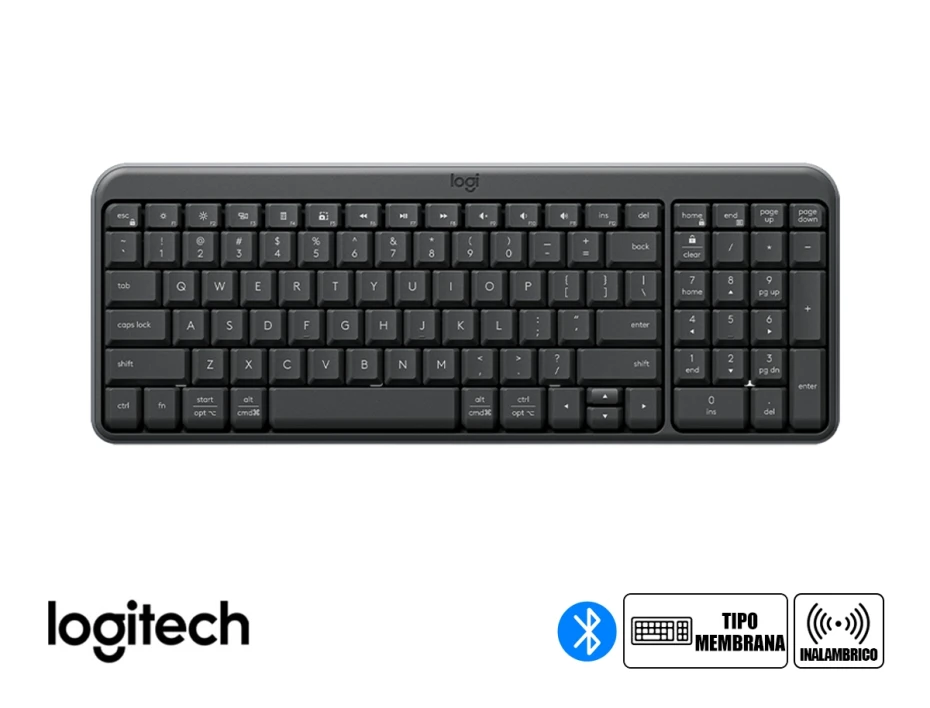 Combo 2 En Uno Logitech Inalambrico Mk250 Bluetooth Sp (920-013513) Teclado, Mouse, 1000 Dpi
