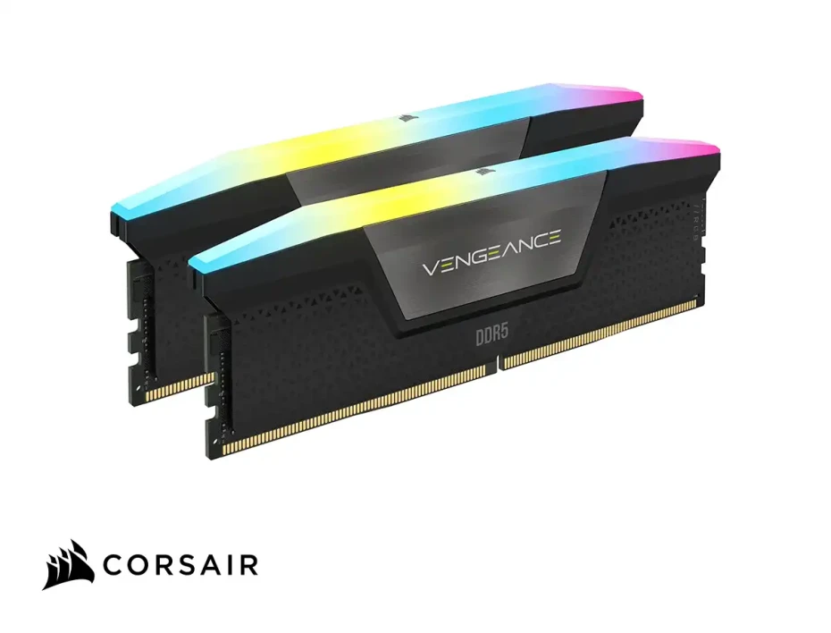 Memoria Ram Corsair Ddr5 64gb (32gbx2) Vengeance Rgb (cmh64gx5m2d6000c40) 6000 Mt/s, Cl40
