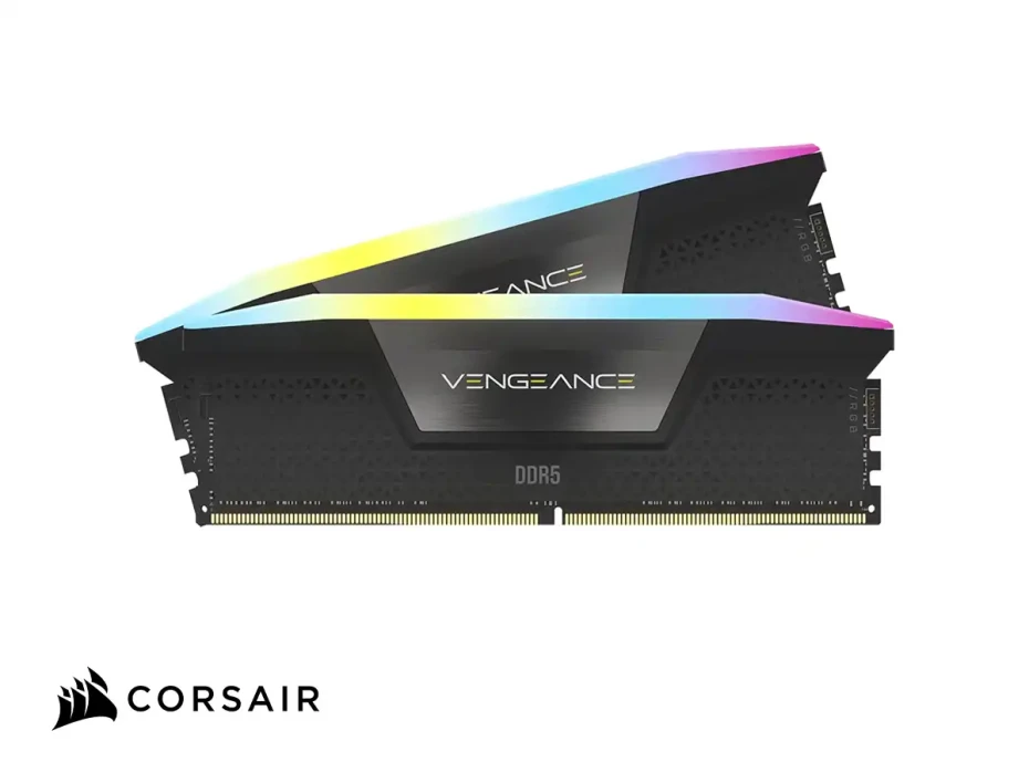 Memoria Ram Corsair Ddr5 64gb (32gbx2) Vengeance Rgb (cmh64gx5m2d6000c40) 6000 Mt/s, Cl40