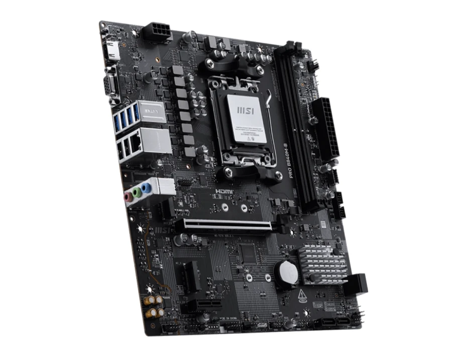 Placa Madre Msi  B840m-b Pro (pro B840m-b) Am5 2 Slot De Ram Ddr5