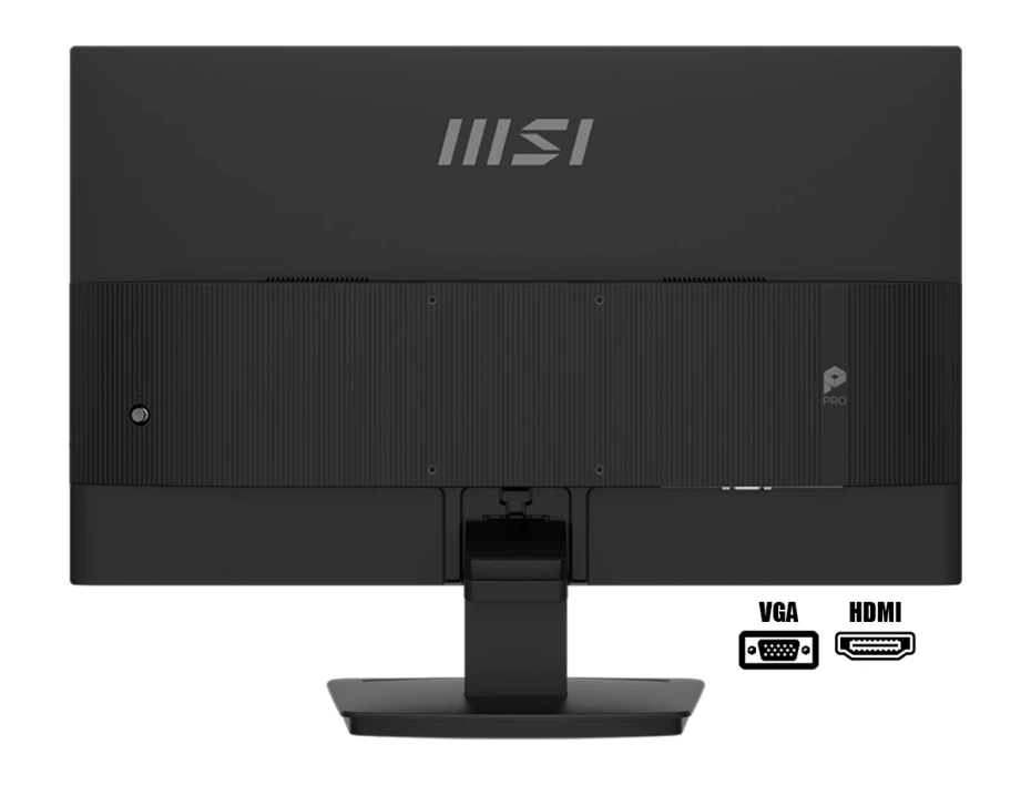 Monitor Msi 24" Pulgadas Pro Mp243l-e14 (9s6-3pe1ch-005) Frecuencia 144hz, Fhd, 1ms, 1 Hdmi, 1 Vga