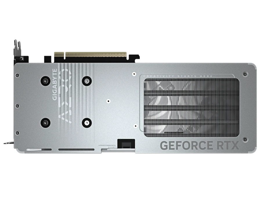 Tarjeta De Video Gigabyte Geforce Rtx 5060 Ti 16gb Aero Oc Gddr7 (gv-n506taero Oc-16gd) Nvidia 128 Bits, 3 Ventiladores, Blanco