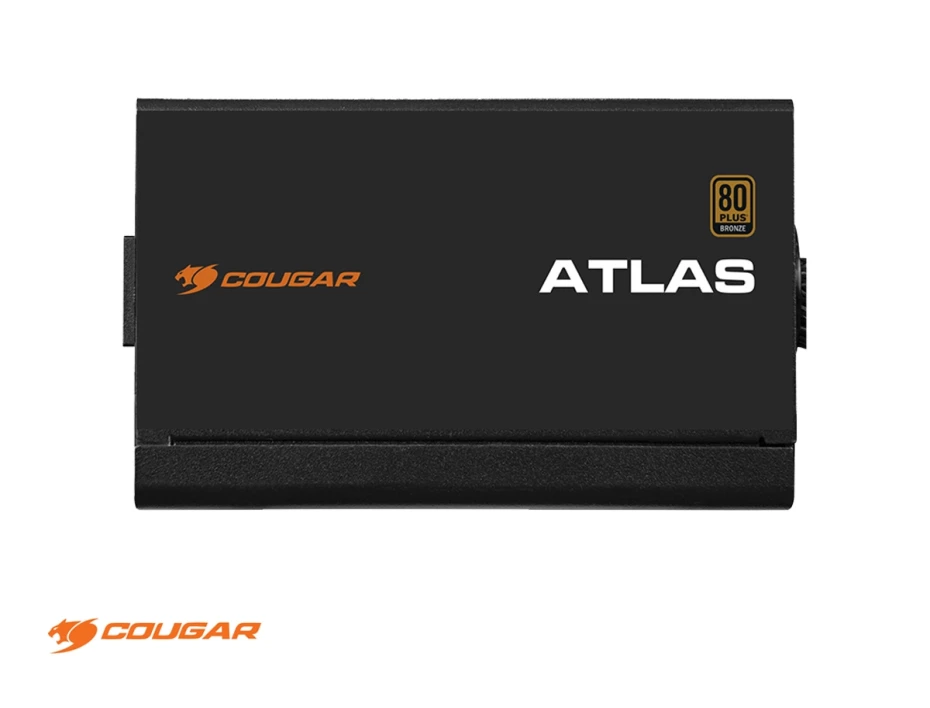 Fuente De Poder Cougar 750w Atlas 750 (31al075001p01) Atx, 80 Plus Bronze, No Modular, Negro