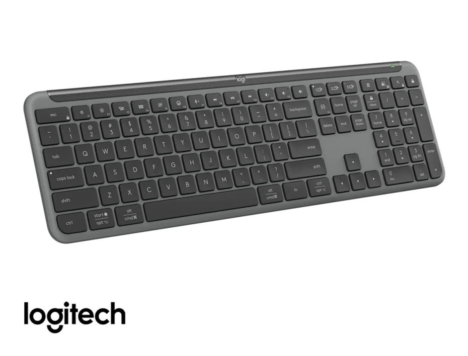 Teclado Inalambrico Logitech Slim Silent K950 Wireless Bolt/bluetooth Sp Black (920-012432)