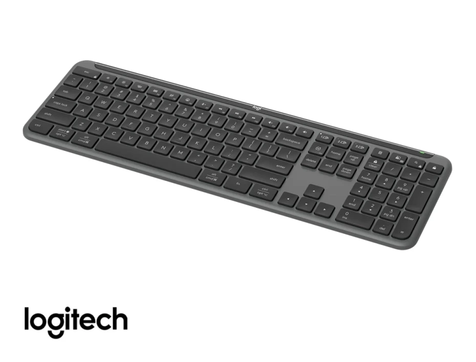 Teclado Inalambrico Logitech Slim Silent K950 Wireless Bolt/bluetooth Sp Black (920-012432)