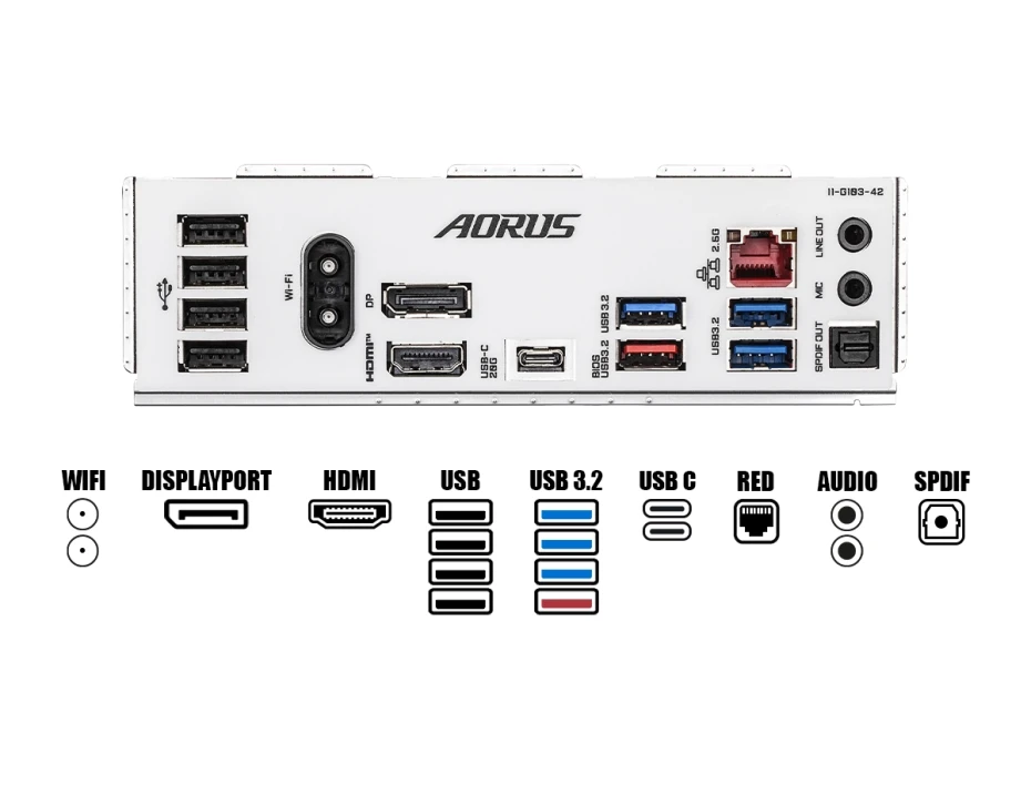 Placa Madre Gigabyte B760m Aorus Elite Wifi6 E Gen5  (b760m-a-e-wf6e-gen5) Socket Lga 1700, Ram Ddr5 Buss 7800oc Mhz, 14va, 13va, 12va Gen