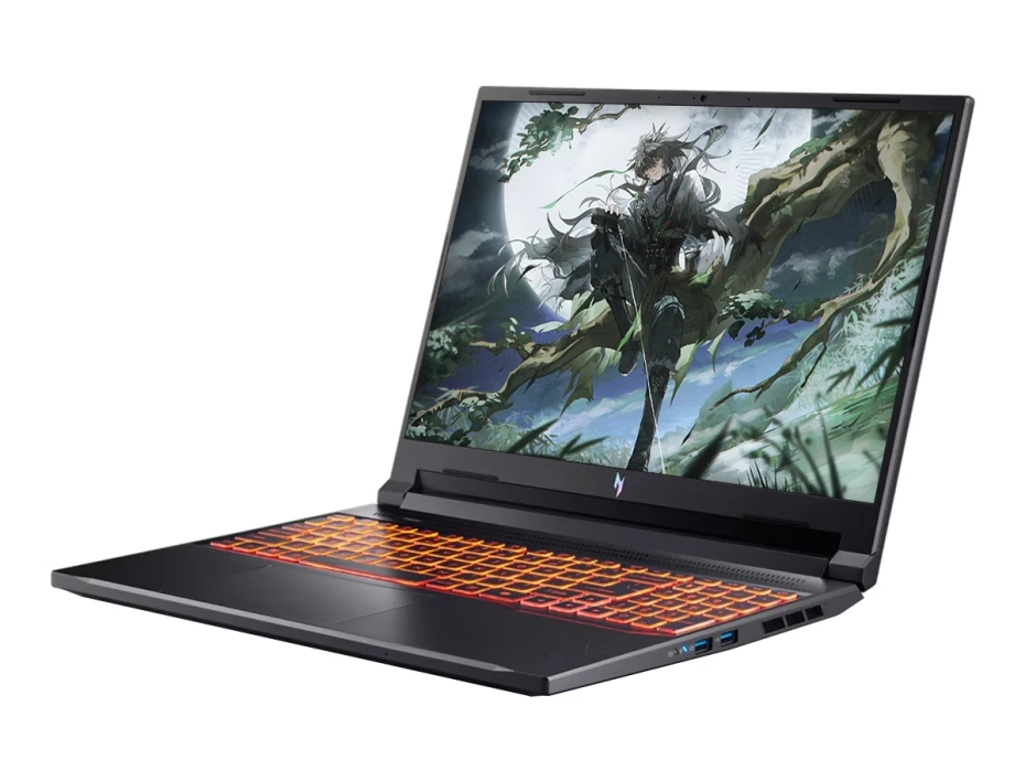 Laptop Acer Ryzen 5-240 Nitro V 16 Anv16-42-r309 Gaming (nh.u2naa.001) 16" (1920x1200) 180hz, Ram 16gb, Ssd 512gb, Rtx 5050 8gb, Win11, Obsidian Black