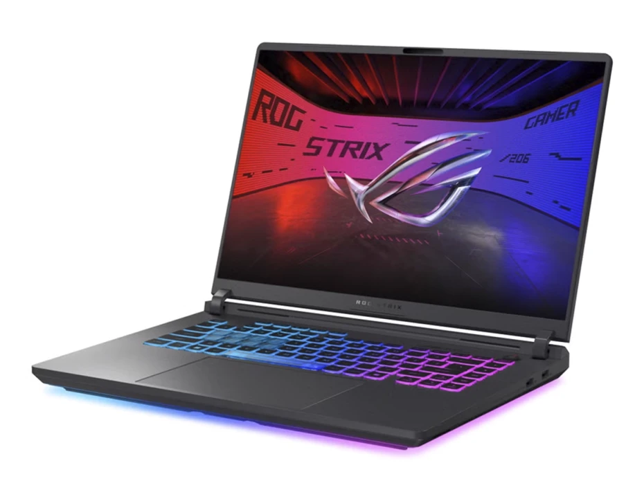Laptop Asus Core I9-14900hx Rog Strix G615jmr-ds94 Gaming (90nr0lb1-m000n0) 16" Wuxga (1920x1200) 165hz, Ram 16gb, Ssd 1tb, Rtx 5060 8gb, Win11, 14gen