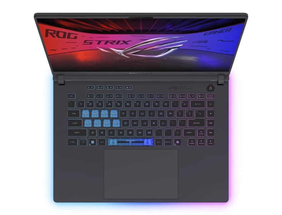 Laptop Asus Core I9-14900hx Rog Strix G615jmr-ds94 Gaming (90nr0lb1-m000n0) 16" Wuxga (1920x1200) 165hz, Ram 16gb, Ssd 1tb, Rtx 5060 8gb, Win11, 14gen