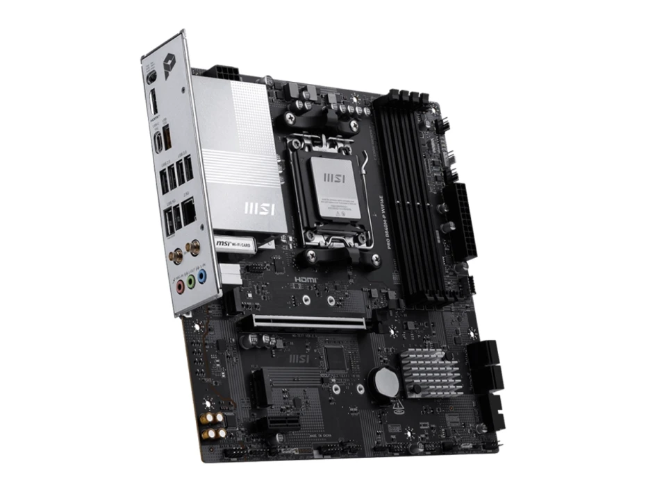 Placa Madre Msi  B840m-p Pro, Wifi6e (90-pro B840m-p Wifi6e) Am5 2 Slot De Ram Ddr5