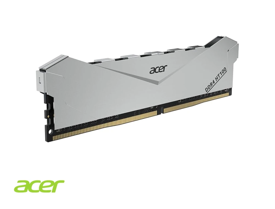 Memoria Ram Acer Ddr4 8gb, Frecuencia 3200 Mhz, Ht100 Silver, Para Pc De Ecritorio (bl.9bwwa.233)