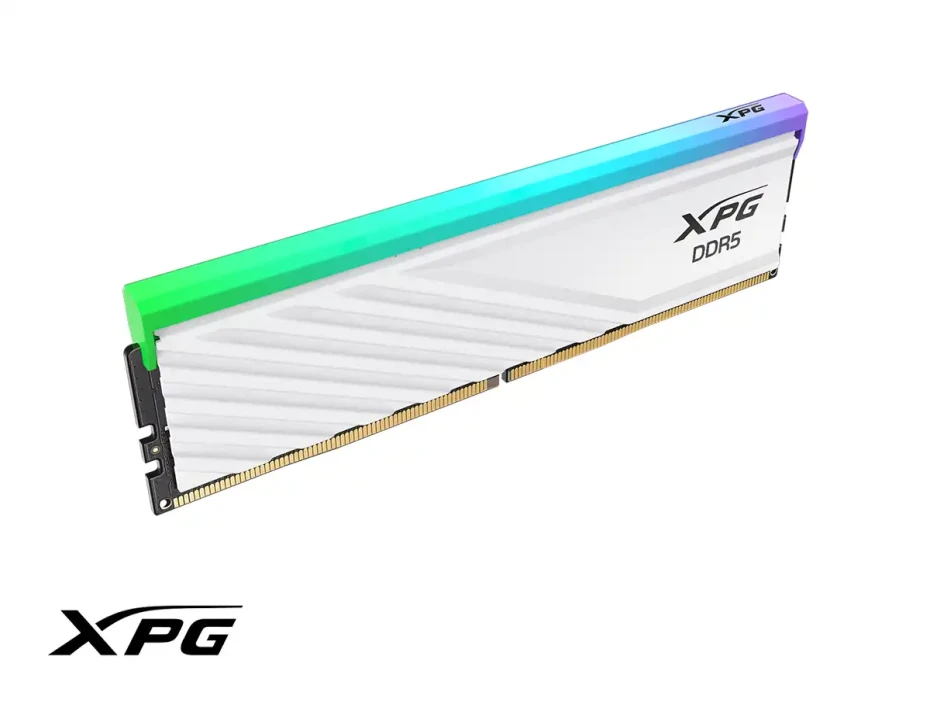 Memoria Ram Xpg Ddr5 16gb Lancer Blade (ax5u6000c3616g-slabrwh) 6000mt/s, Blanco, Rgb, Cl36