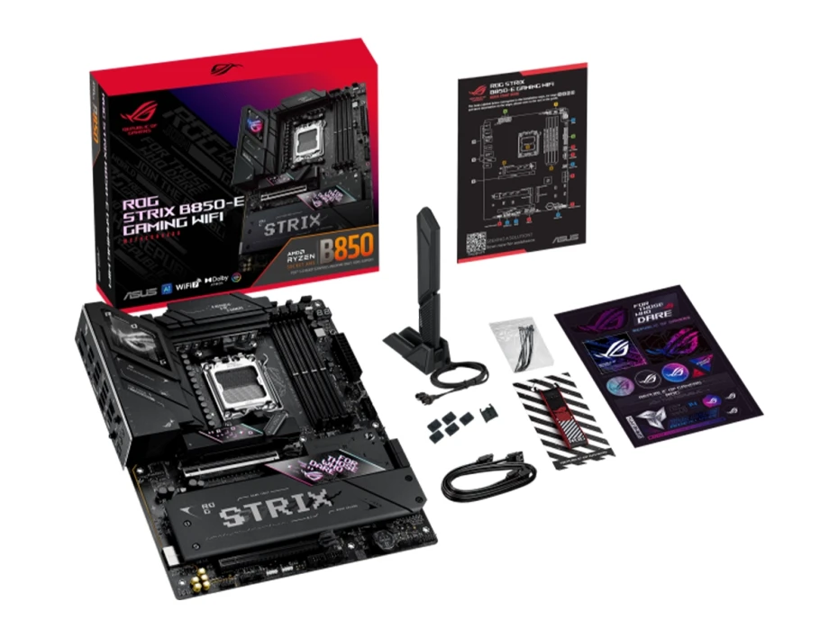 Placa Madre Asus B850-e Rog Strix (90mb1j60-m0eay0) Socket Am5, Ddr5, Atx