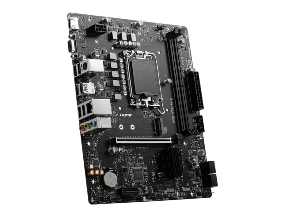 Placa Madre Msi B760m-e Pro Ddr5 (911-pro-b760m-e-ddr5) Socket Lga 1700, Ram Ddr5, 14va, 13va, 12va Gen